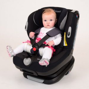 Voorbeeld Autostoel voor baby's met Heupdysplasie